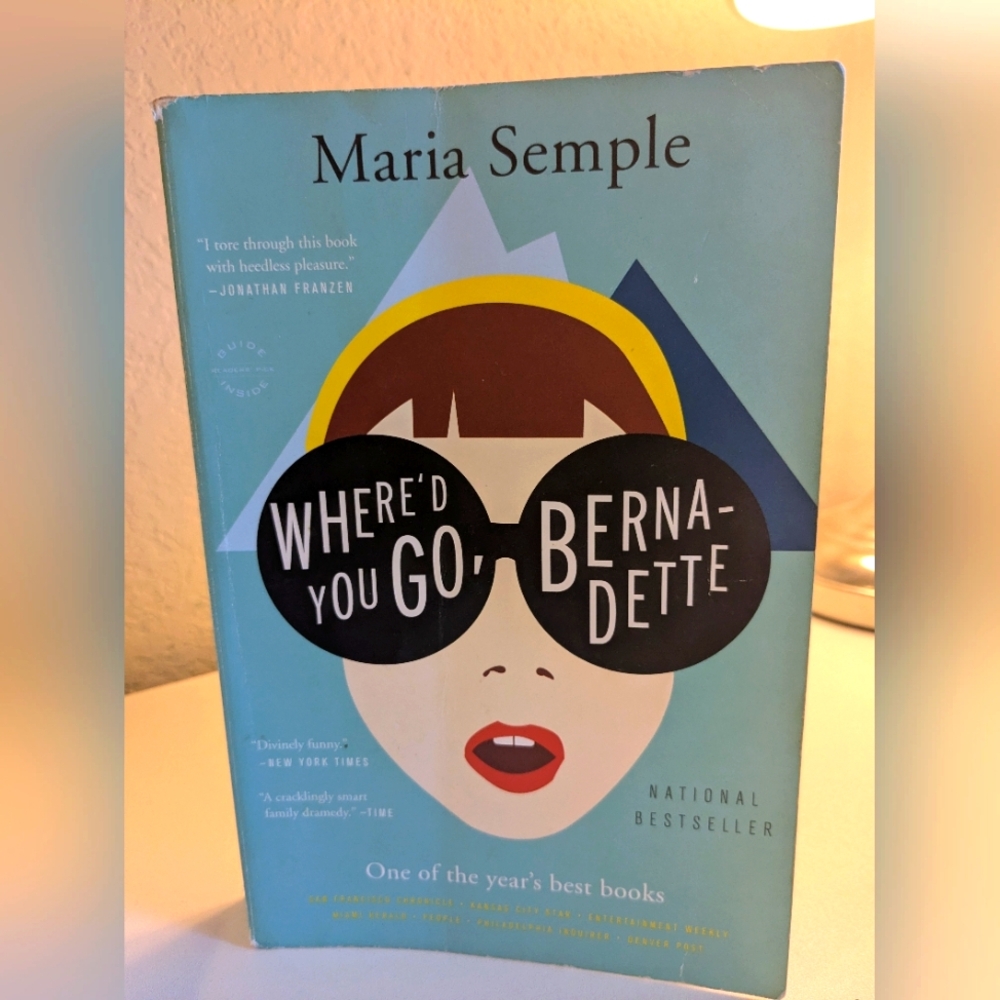 Where'd You Go, Bernadette Book Paperback Good Condition